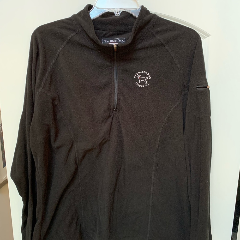 Used Black dog women XL light fleece